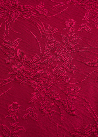 Бордовая блуза с баской SHEIN