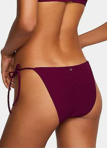 Бордовий літній купальник (ліф, трусики, спідниця) роздільний, балконет Victoria's Secret