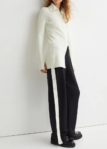 Белый демисезонный кардиган H&M