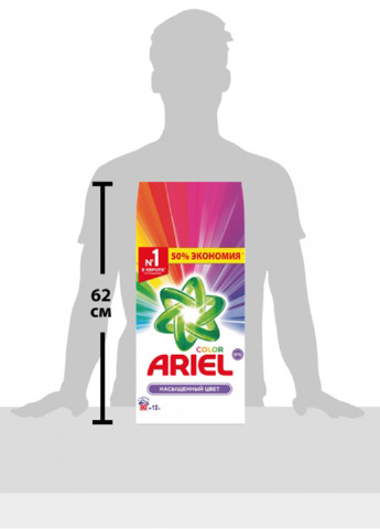 Порошок для цветных тканей Color, 12 кг Ariel (132543060)