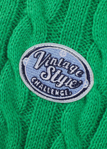 Зелений демісезонний пуловер пуловер SHEIN