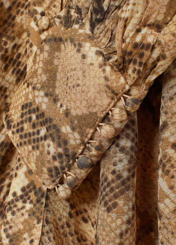 Світло-коричнева блуза демісезон H&M