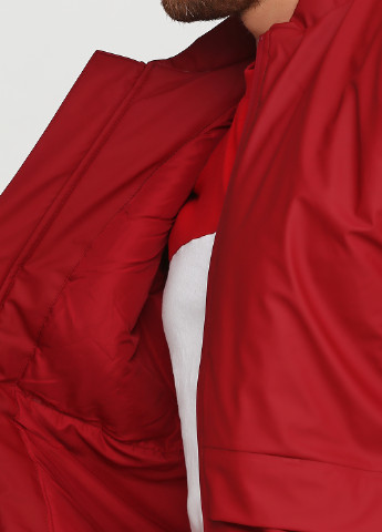 Красная демисезонная куртка Rains
