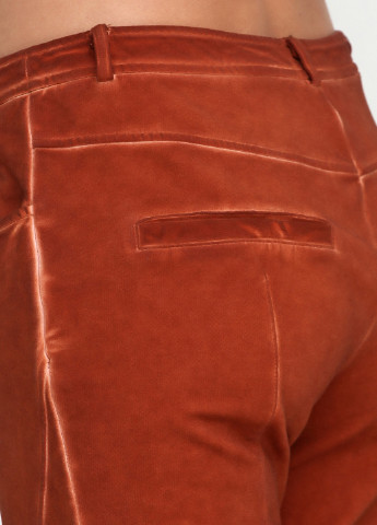 Коричневые кэжуал демисезонные прямые брюки Liebeskind