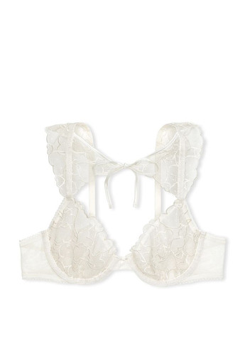 Молочный демисезонный комплект (бюстгальтер, трусики) Victoria's Secret