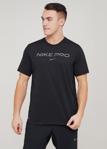 Черная футболка Nike M Nk Db Tee Nike Pro
