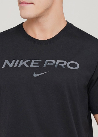 Чорна футболка Nike M Nk Db Tee Nike Pro