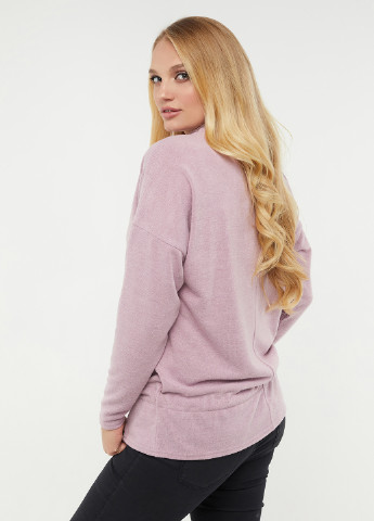 Розовый демисезонный свитер Miledi