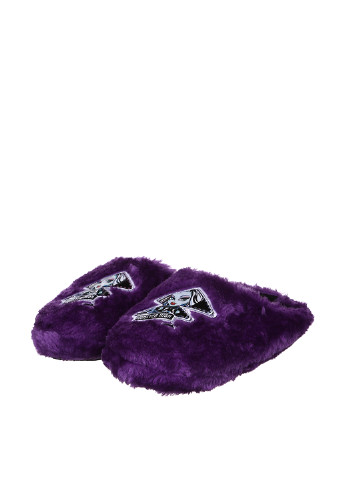 Фиолетовые тапочки Monster High с аппликацией