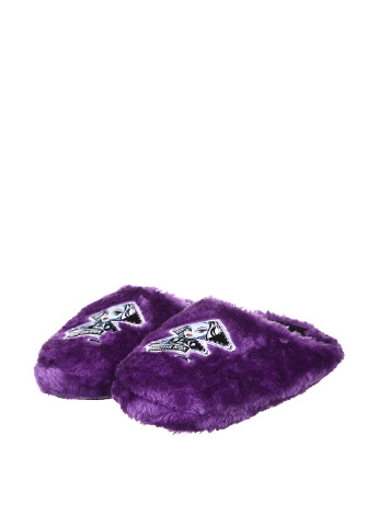 Фиолетовые тапочки Monster High с аппликацией