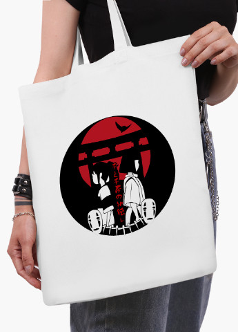 Еко сумка шоппер біла Тихиро Огіно Сен і Хакуо Віднесені примарами Spirited Away (9227-2649-WT-2) екосумка шопер 41*35 см MobiPrint (219151241)