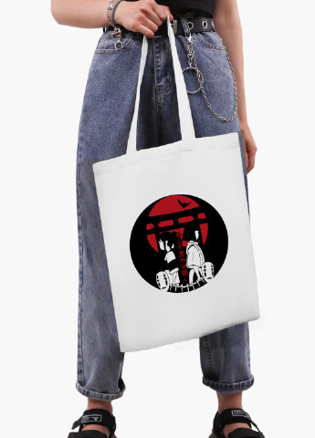 Еко сумка шоппер біла Тихиро Огіно Сен і Хакуо Віднесені примарами Spirited Away (9227-2649-WT-2) екосумка шопер 41*35 см MobiPrint (219151241)