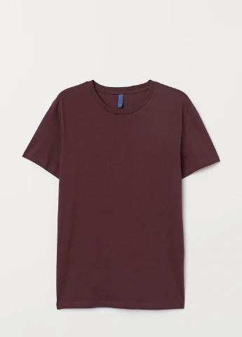 Бордова футболка H&M