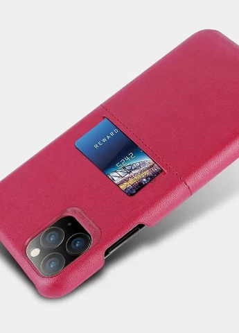 Шкіряна накладка Cardcool Series для Apple iPhone 11 Pro (5.8 ') Червоний (is_00000034077_2) G-Case (229727389)