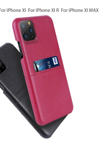 Шкіряна накладка Cardcool Series для Apple iPhone 11 Pro (5.8 ') Червоний (is_00000034077_2) G-Case (229727389)