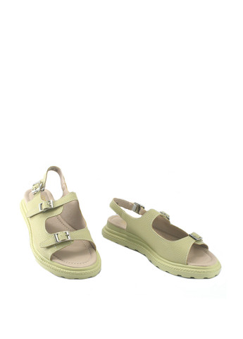 Оливковые босоножки KDSL с ремешком