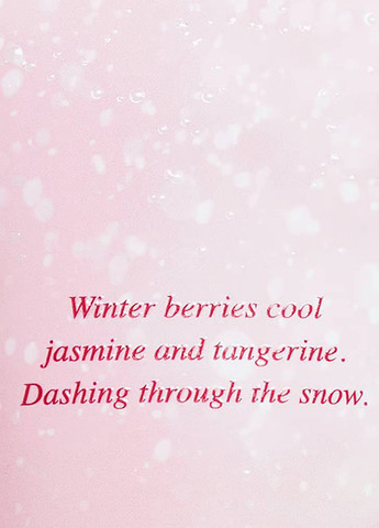 Набор для тела Snowdrift Frozen Berries & Jasmine (лосьон, спрей), 236 мл/250 мл Victoria's Secret (272806801)
