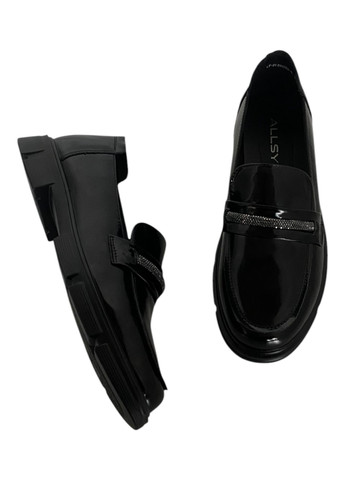 ALLSY Туфлі лофери чорний з натуральна шкіра, китай — демісезон (329348868)