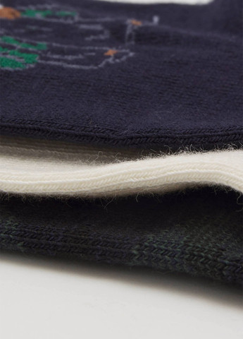 Комбіновані шкарпетки (3 пари) Ralph Lauren малюнки (341894877)