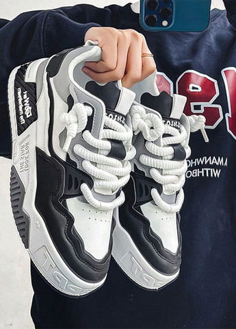 Чорно-білі Осінні кросівки SHEIN