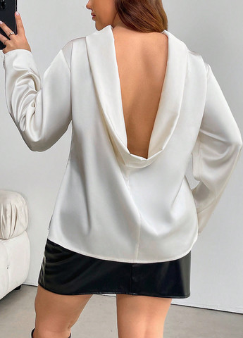 Молочная блуза SHEIN