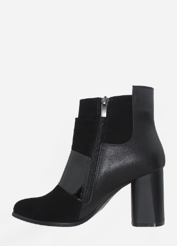 Осенние ботинки rm2080 черный Maranta из натуральной замши