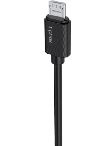 Зарядний пристрій Mini 12W 2.4A + Micro cable 1.2m (Black) (Mini (B) + Micro) T-PHOX (216637531)