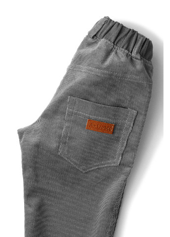 Серые кэжуал демисезонные брюки прямые ArDoMi