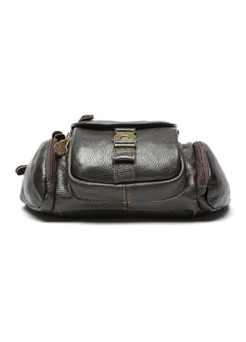 Сумка-бананка кожаная мужская 27х15,5х10 см Vintage (255405932)