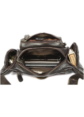 Сумка-бананка кожаная мужская 27х15,5х10 см Vintage (255405932)