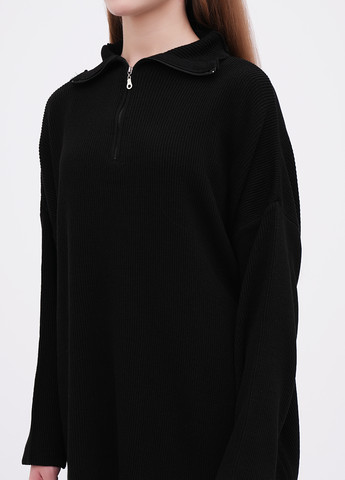 Черный демисезонный свитер EQUILIBRI