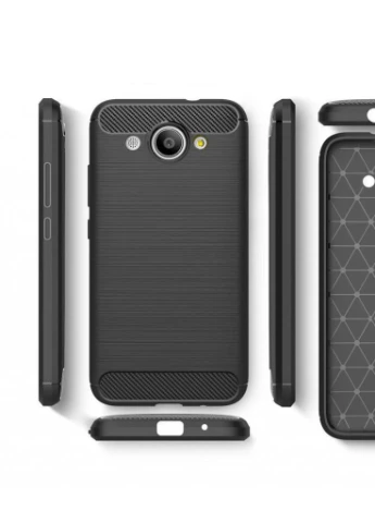 Чохол для мобільного телефону (смартфону) для Huawei Y3 2017 Carbon Fiber (Black) Laudtec (LT-HY32017B) BeCover (201492619)