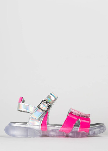 Розовые детские босоножки EVIE.shoes для девочки - фото
