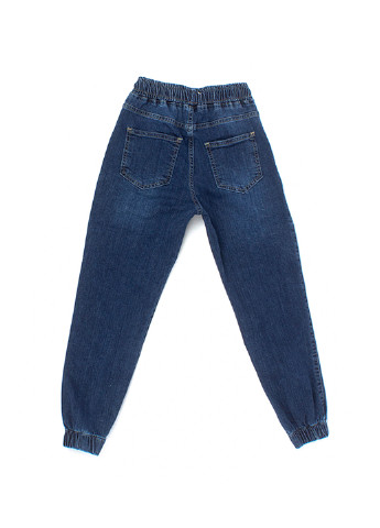 Синие демисезонные джоггеры джинсы Altun