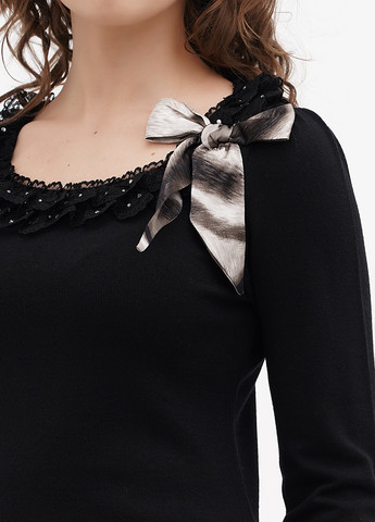 Черный демисезонный джемпер джемпер Daniela Drei