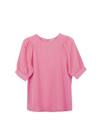 Розовая летняя блуза Vero Moda