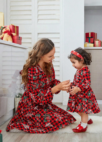 Красное платье SHEIN (331535778)