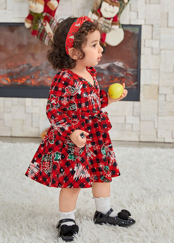 Красное платье SHEIN (331535778)