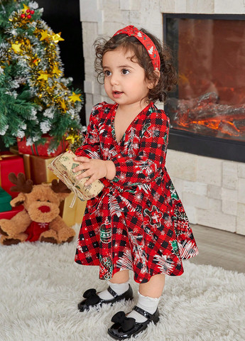 Красное платье SHEIN (331535778)