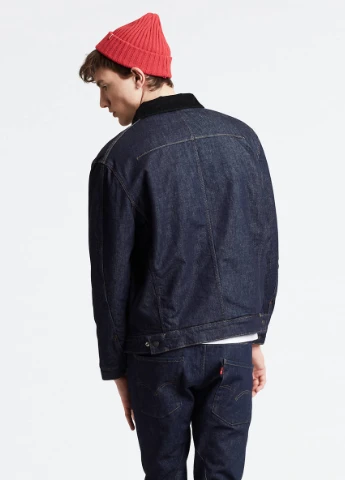 Темно-синя демісезонна куртка Levi's