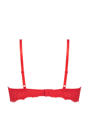 Червоний балконет бюстгальтер Hunkemoller з кісточками поліамід
