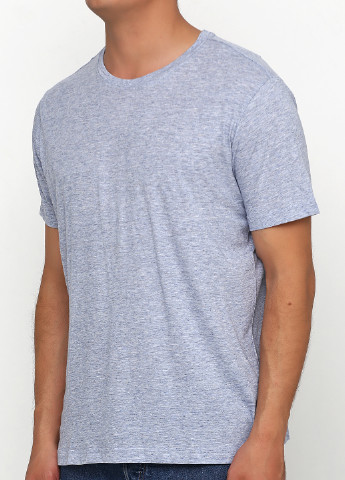 Серо-голубая футболка H&M