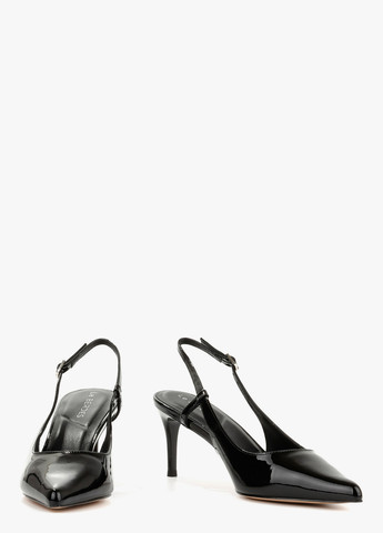 Le'BERDES Туфлі слінгбекі чорний з натуральна шкіра, україна — літо (370451917)