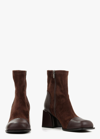 Осенние ботинки Le'BERDES без декора из натуральной замши