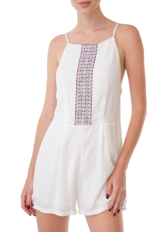 Комбінезон Miss Miss абстрактний білий кежуал