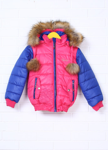 Розовая зимняя куртка Gusti Boutique