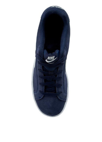 Синие демисезонные кроссовки Nike COURT ROYALE SUEDE