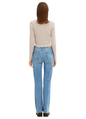 Серо-бежевый демисезонный джемпер джемпер Tom Tailor