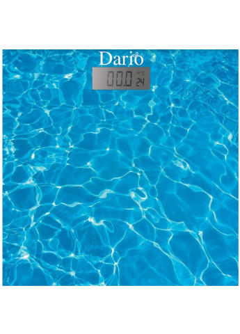 Весы напольные электронные Dario DFS-181 Water синие