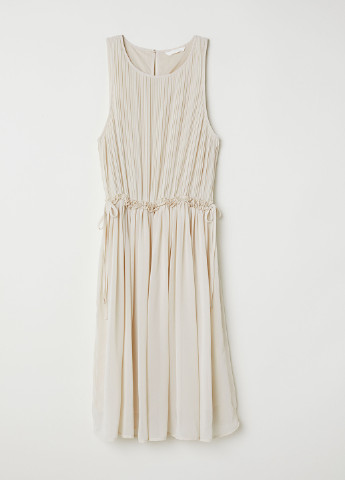 Світло-бежева кежуал сукня H&M